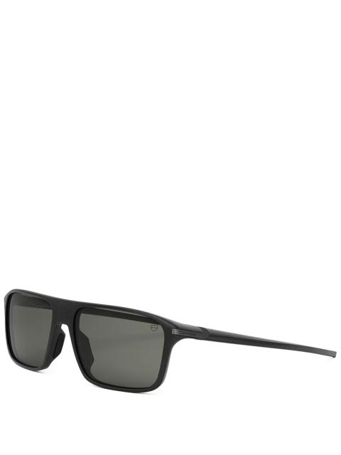 TAG Heuer Vingt Sept Rectangular Sunglasses, 62mm