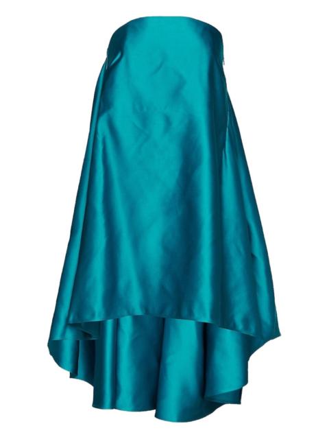 bustier asymmetrical dress