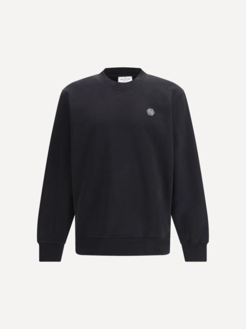 PHILIPP PLEIN Crewneck Sweatshirt with round neckline