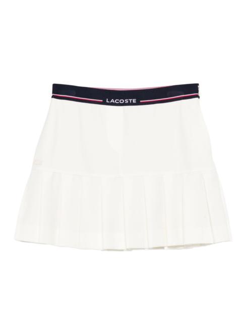 LACOSTE pleated band skirt