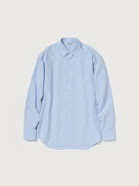 AURALEE FINX LIGHT WEATHER CHAMBRAY SHIRT