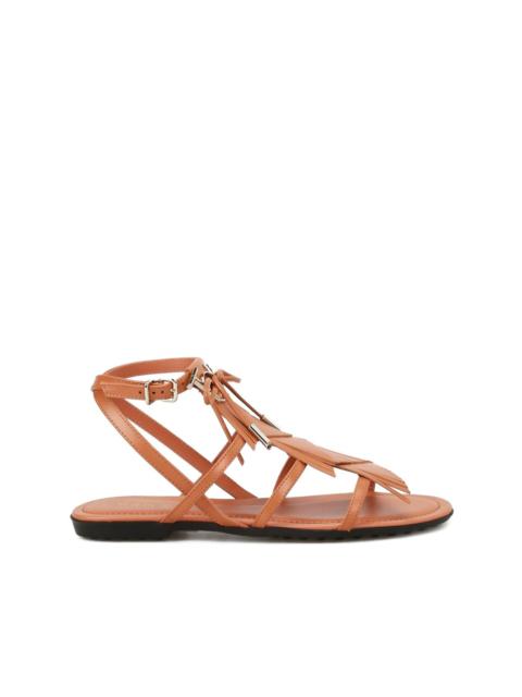 Tod's fringed sandals
