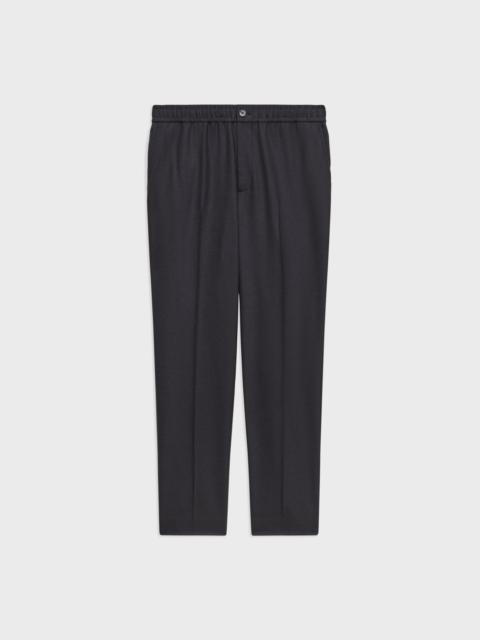 Larin Drawstring Pant in Stretch Flannel