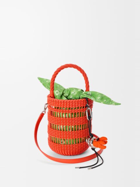 Loewe Weaved bucket in nappa leather