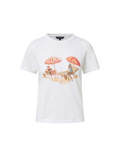 VERONICA BEARD CARLA CREWNECK T-SHIRT