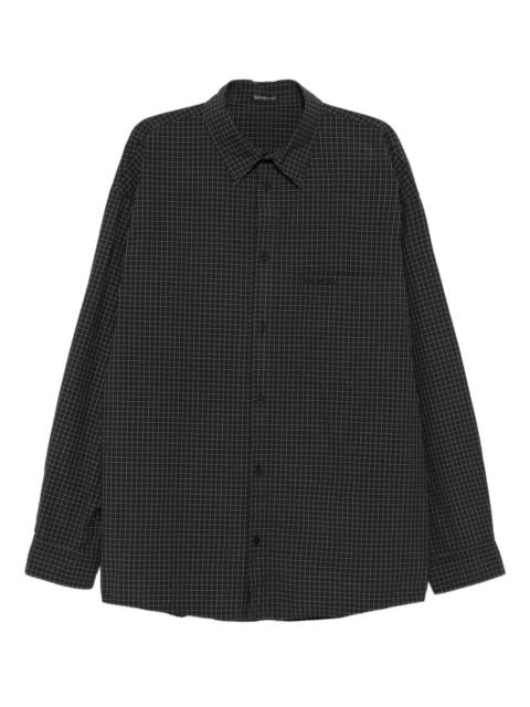 BALENCIAGA checked shirt