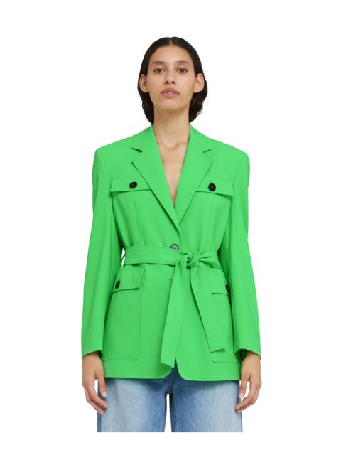 MSGM Lightweight wool sahara jacket