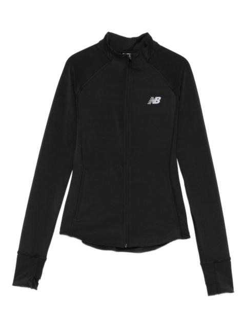 New Balance zip-front logo sweatshirt