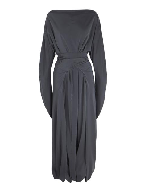 cortana Olvido Silk Crepe Maxi Dress
