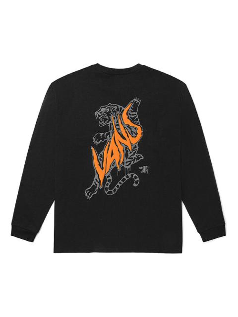 Vans Vans Unisex Embroidery Logo Round-neck Sweateshirt Black VN0002BRBLK