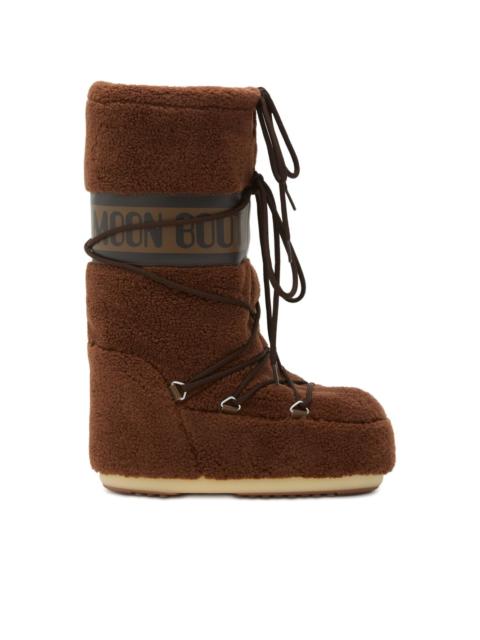 MOON BOOT shearling boots