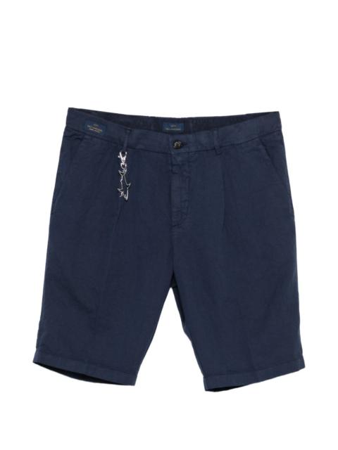 Paul & Shark pleated cotton shorts