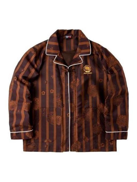 Li-Ning BadFive Blooming Flower Graphic Jacket 'Brown' AJDP673-1