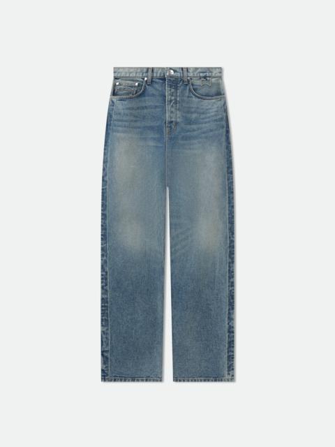 CELINE FLARED SURF JEANS IN DARK UNION WASH DENIM | REVERSIBLE CELINE FLARED SURF JEANS IN DARK UNION WASH DENIM | REVERSIBLE