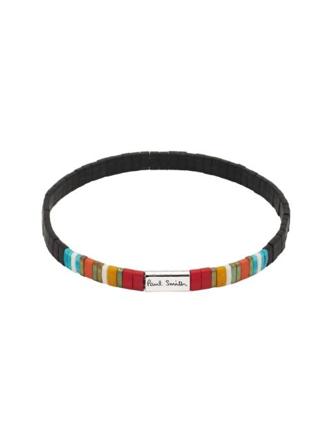 Paul Smith Stripe Flat Bead Bracelet