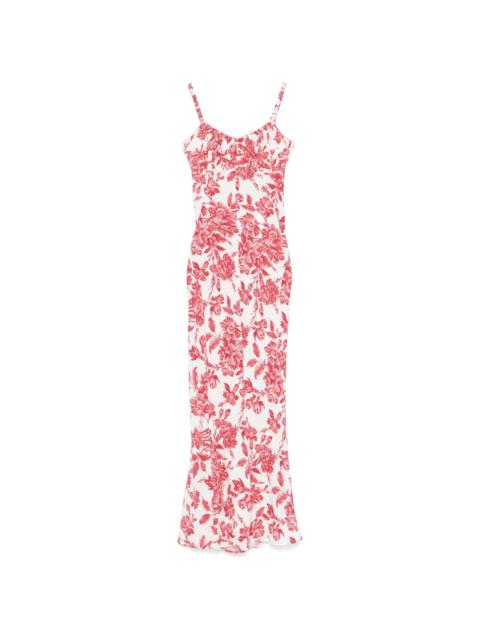 Sandro floral-print maxi dress