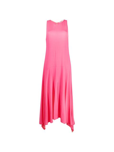 Stella McCartney curved-hem sleeveless maxi-dress