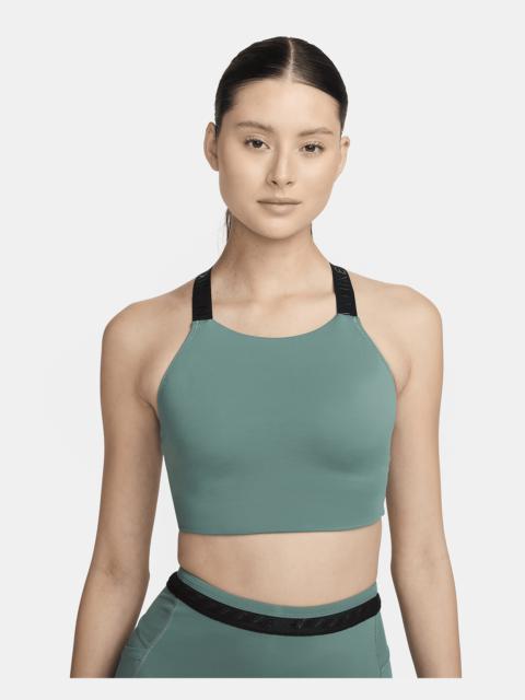 Nike Women's Swim Hydralock Fusion High-Neck Midkini Top