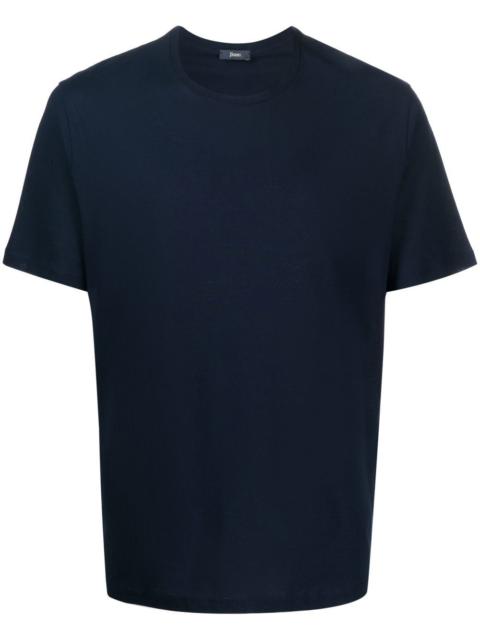 Herno crew-neck cotton T-shirt