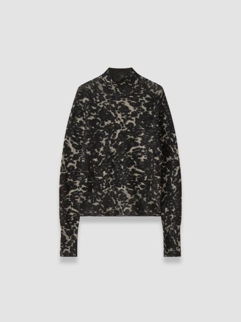JOSEPH Yasmin Cashair Jacquard High Neck Jumper