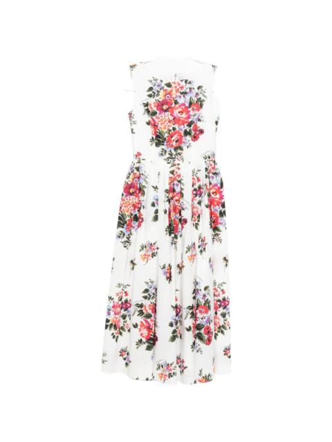Dolce & Gabbana Floral-print Midi Dress