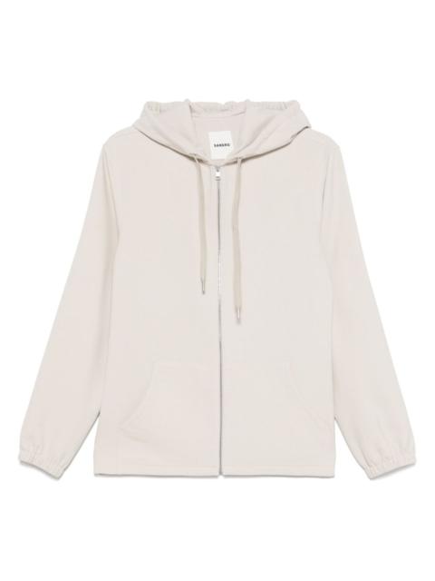Sandro zip-up hoodie
