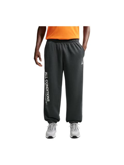 Nike Nike x ACG Tuff Fleece Dri-FIT Pants 'Dark Smoke Grey White' IU8172-070