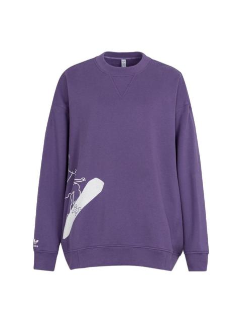 adidas (WMNS) adidas Origianls x Yu Nagaba x Su Yiming Sweatshirt 'Purple' IK4316