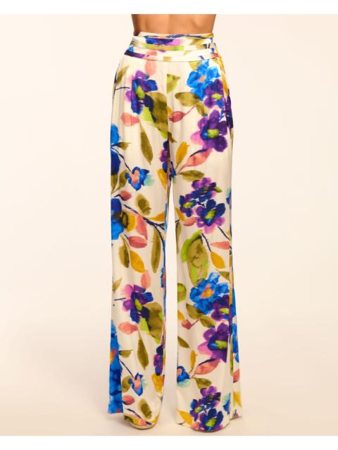 RAMY BROOK Joss Printed Silk Wide Leg Pant
