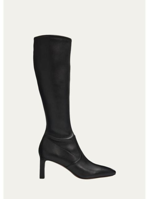 Vince 65mm Violette Stretch Leather Knee-High Boots