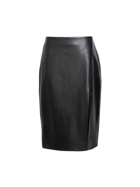TANYA TAYLOR Amance Leather Skirt