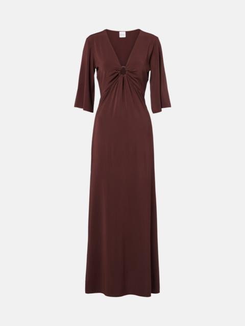 Max Mara Riga cutout midi dress
