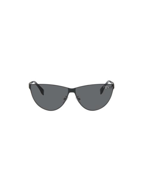 Black Cutout Sunglasses