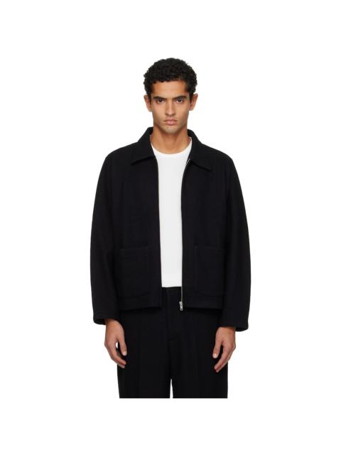 LADY WHITE CO. Black Loma Blouson Jacket