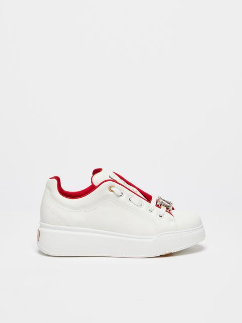 Max Mara Leather sneakers