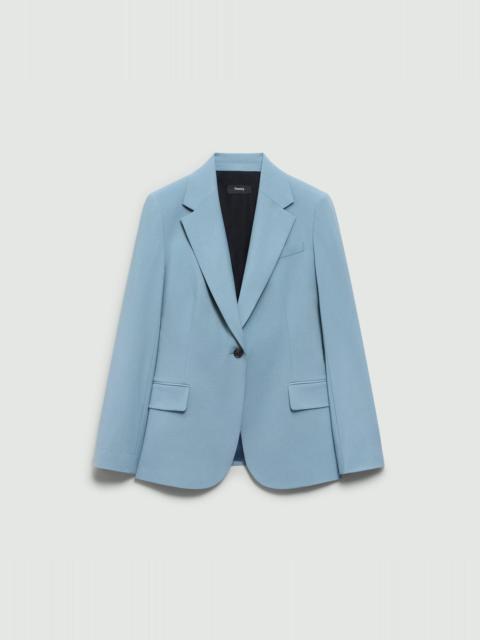 Theory Lynnia Slim Blazer in Good Wool