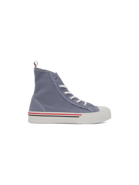 Thom Browne Blue Collegiate Sneakers