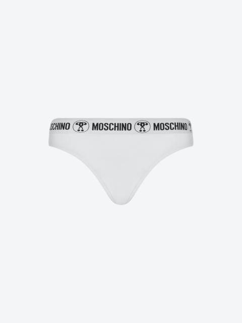 Moschino DOUBLE QUESTION MARK BRAZILIAN BRIEFS