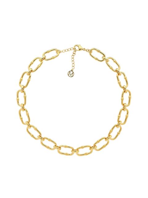 MELISSA ODABASH GOLD STATEMENT CHAIN NECKLACE