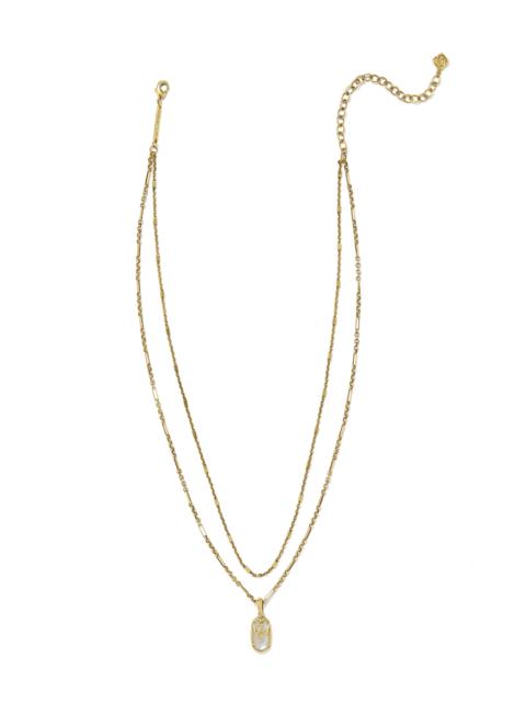 KENDRA SCOTT Wrangler® x Yellow Rose by Kendra Scott Elisa Vintage Gold Multi Strand Necklace