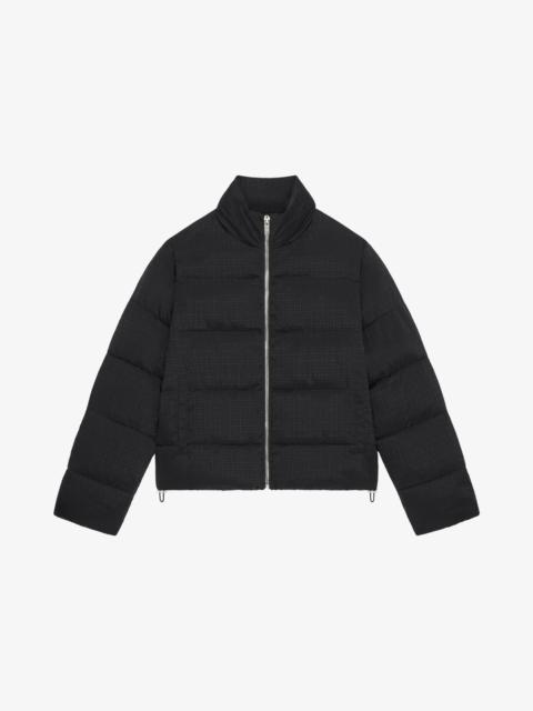 Givenchy PUFFER JACKET IN CRINKLED 4G NYLON