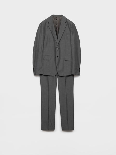Prada Single-breasted silk suit