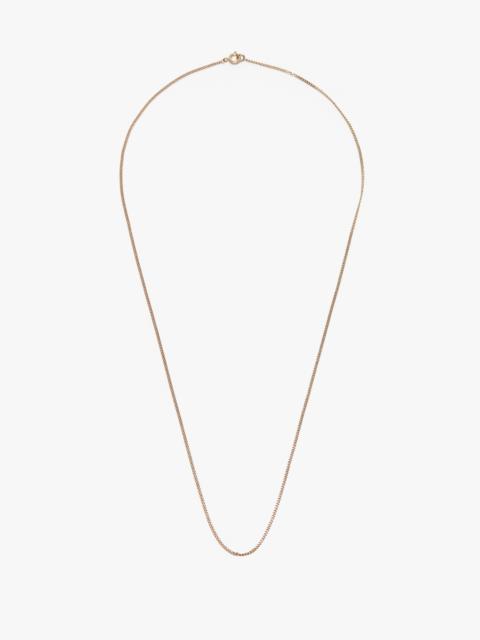 Victoria Beckham Exclusive Long Fine Chain In Gold
