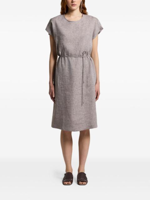 PESERICO tie-waist dress
