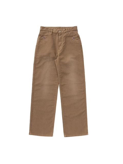 visvim SWAIN STUDDED G.CORDS W LT.BROWN