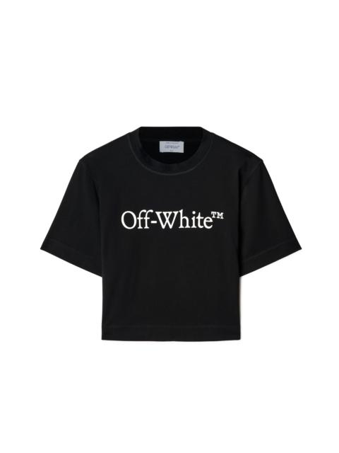 Off-White Big Logo Bookish Crop Tee