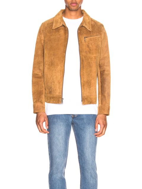 Schott Duke Unlined Rough Suede Jacket