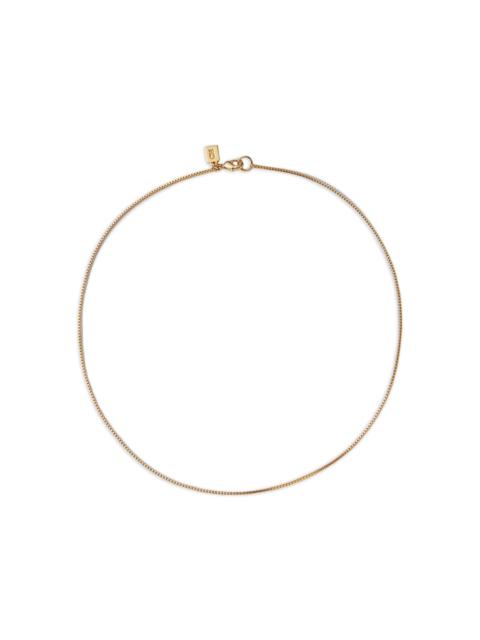 CRYSTAL HAZE box-chain necklace