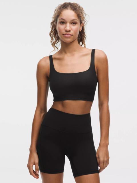 lululemon Bend This Scoop and Square Bra Light Support, A–C Cups *Shine