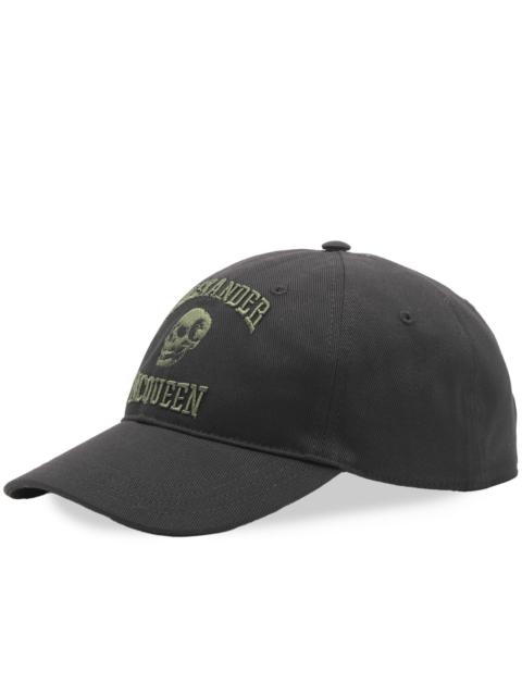 Alexander McQueen Alexander McQueen Varsity Skull Logo Cap